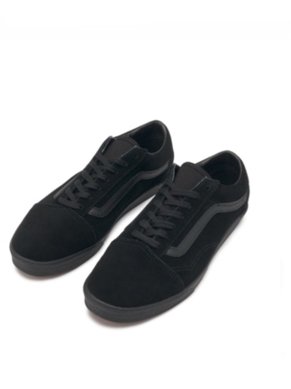 Vans | “Old Skool” Low-Top sneakers in Monochrome "Blackout" | Men’s Sz 8.5 US